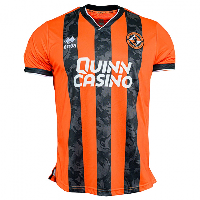 גברים Kristijan Trapanovski #7 כתום שחור ג'רזי ביתית 2025/26 חולצה קצרה