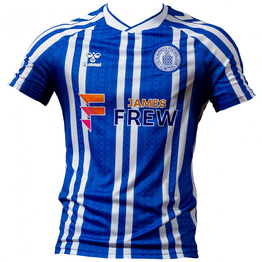 גברים Djenairo Daniels #29 כחול לבן ג'רזי ביתית 2025/26 חולצה קצרה