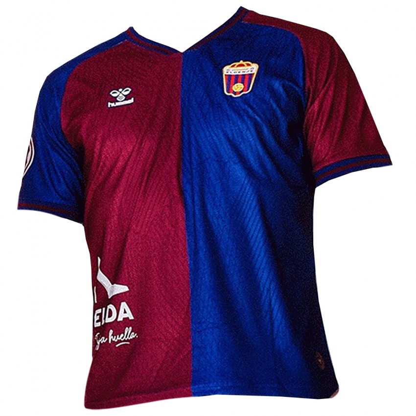 גברים Ramon Vila #1 כחול אדום ג'רזי ביתית 2025/26 חולצה קצרה