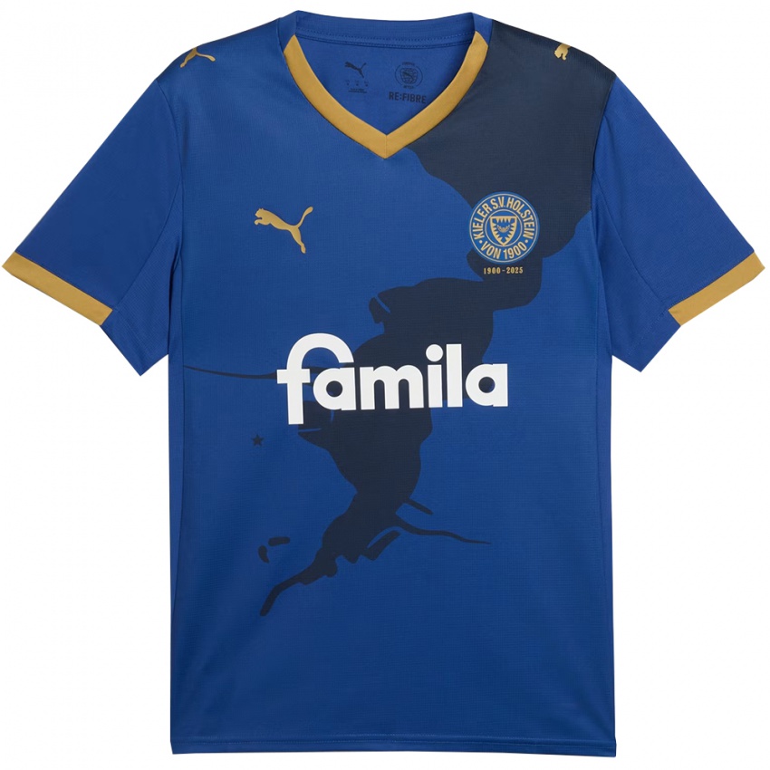 גברים פליקס בולטר #31 כחול זהב ג'רזי ביתית 2025/26 חולצה קצרה