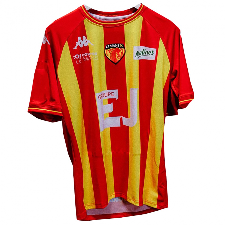 גברים ניקולס קוציק #98 אדום צהוב ג'רזי ביתית 2025/26 חולצה קצרה גברים ניקולס קוציק #98 אדום צהוב ג'רזי ביתית 2025/26 חולצה קצרה