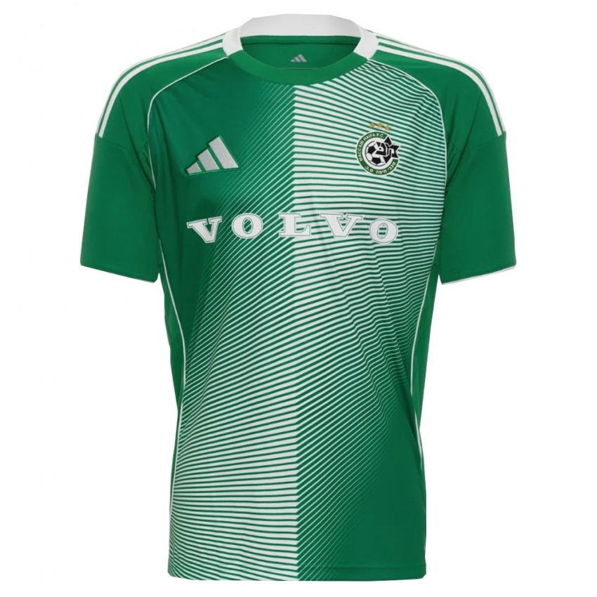 גברים שון גולדברג #3 ירוק לבן ג'רזי ביתית 2025/26 חולצה קצרה