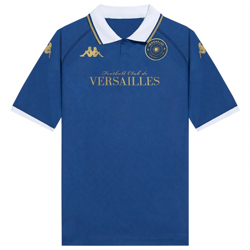 גברים Enzo Blaise #1 כחול זהב ג'רזי ביתית 2025/26 חולצה קצרה גברים Enzo Blaise #1 כחול זהב ג'רזי ביתית 2025/26 חולצה קצרה