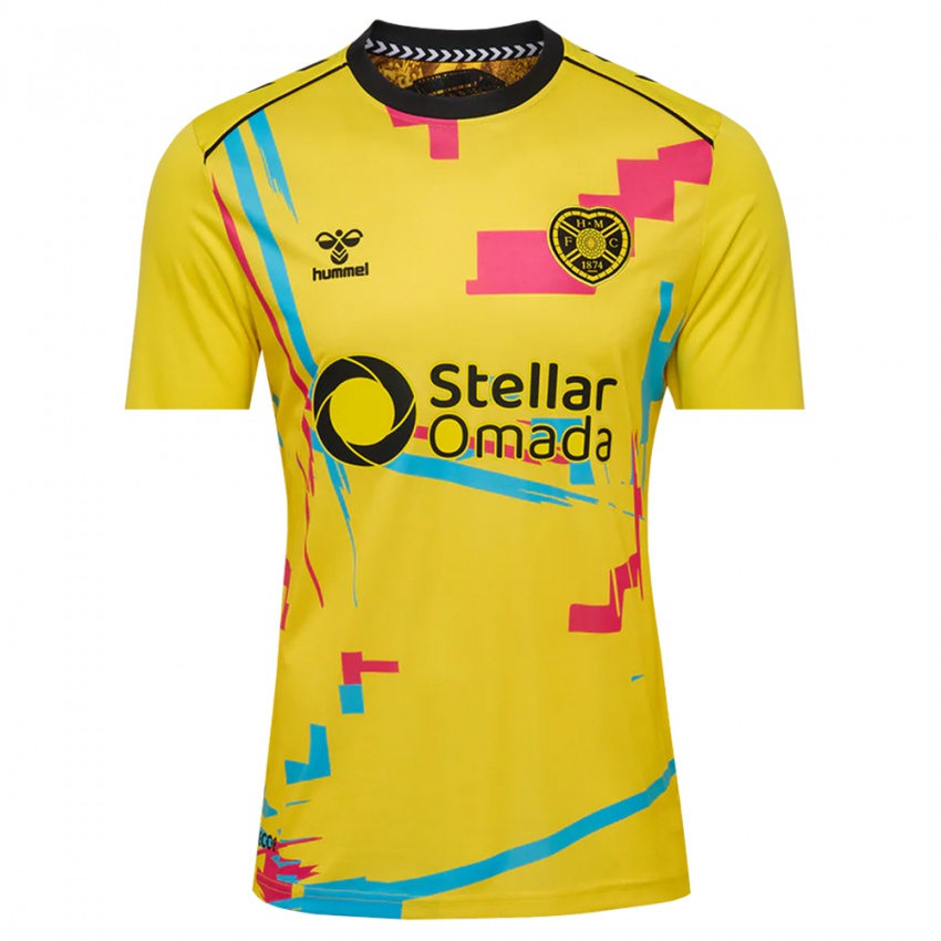 גברים רייצ'ל ג'ונסטון #52 שחור אדום צהוב חולצת שוער 2025/26 חולצה קצרה גברים רייצ'ל ג'ונסטון #52 שחור אדום צהוב חולצת שוער 2025/26 חולצה קצרה