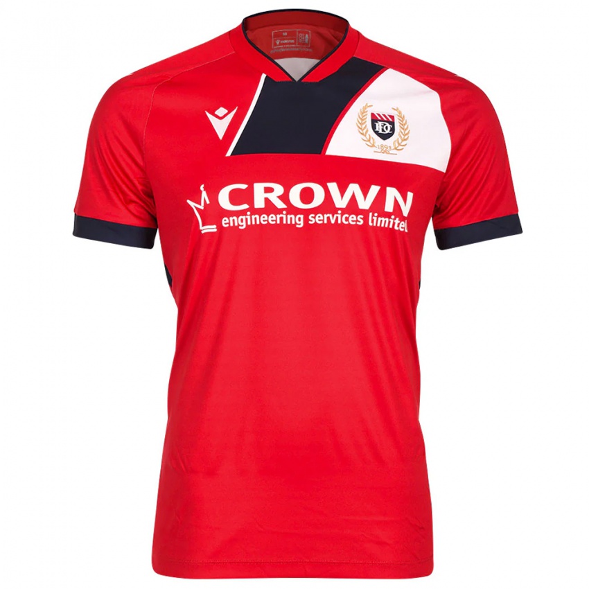 גברים דנדי לבן אדום חולצת שוער 2025/26 חולצה קצרה