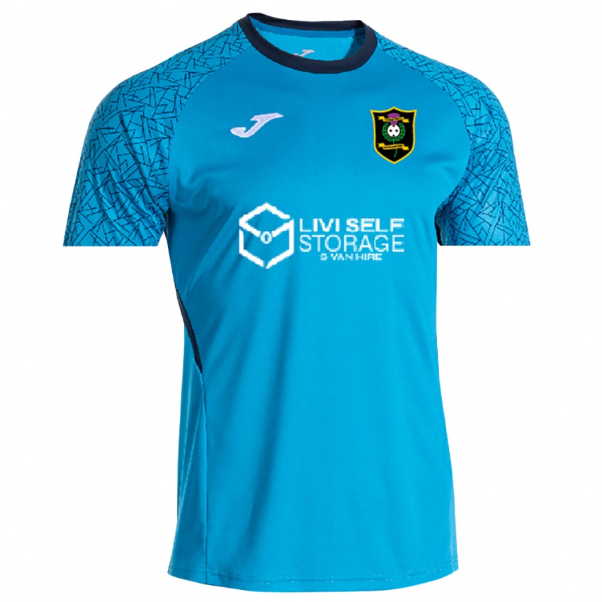 גברים ליבינגסטון כחול שחור חולצת שוער 2025/26 חולצה קצרה