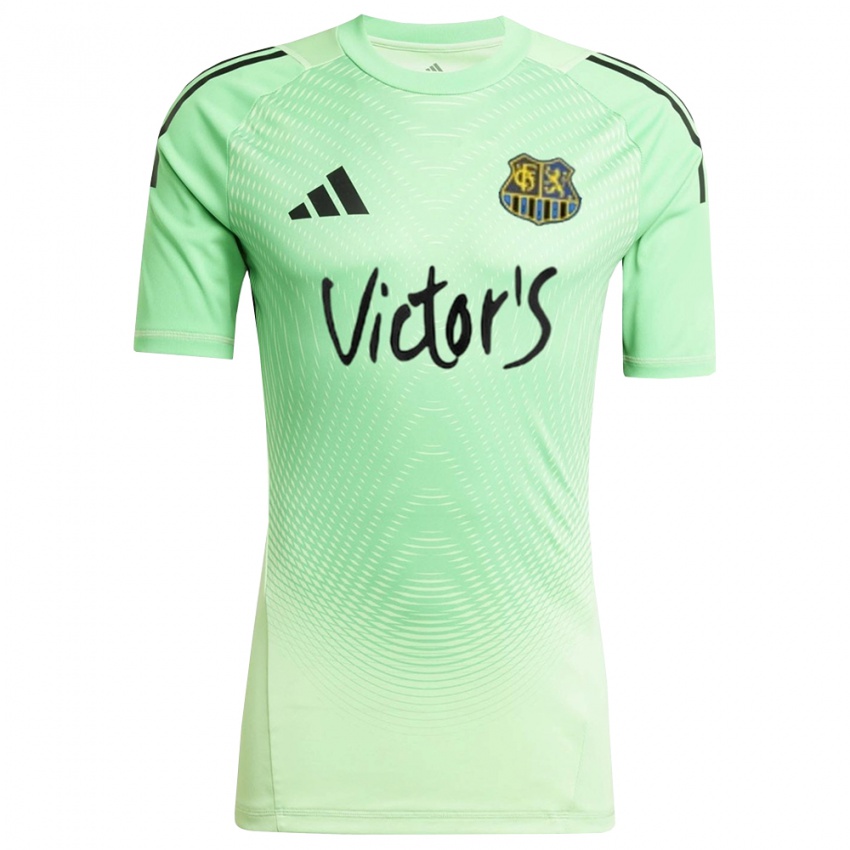 גברים Alexander Mees #1 ירוק בהיר שחור חולצת שוער 2025/26 חולצה קצרה גברים Alexander Mees #1 ירוק בהיר שחור חולצת שוער 2025/26 חולצה קצרה