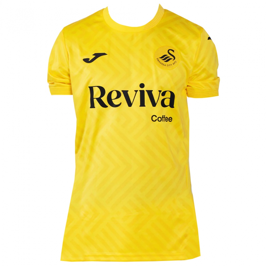 גברים סוונסי סיטי צהוב שחור חולצת שוער 2025/26 חולצה קצרה גברים סוונסי סיטי צהוב שחור חולצת שוער 2025/26 חולצה קצרה