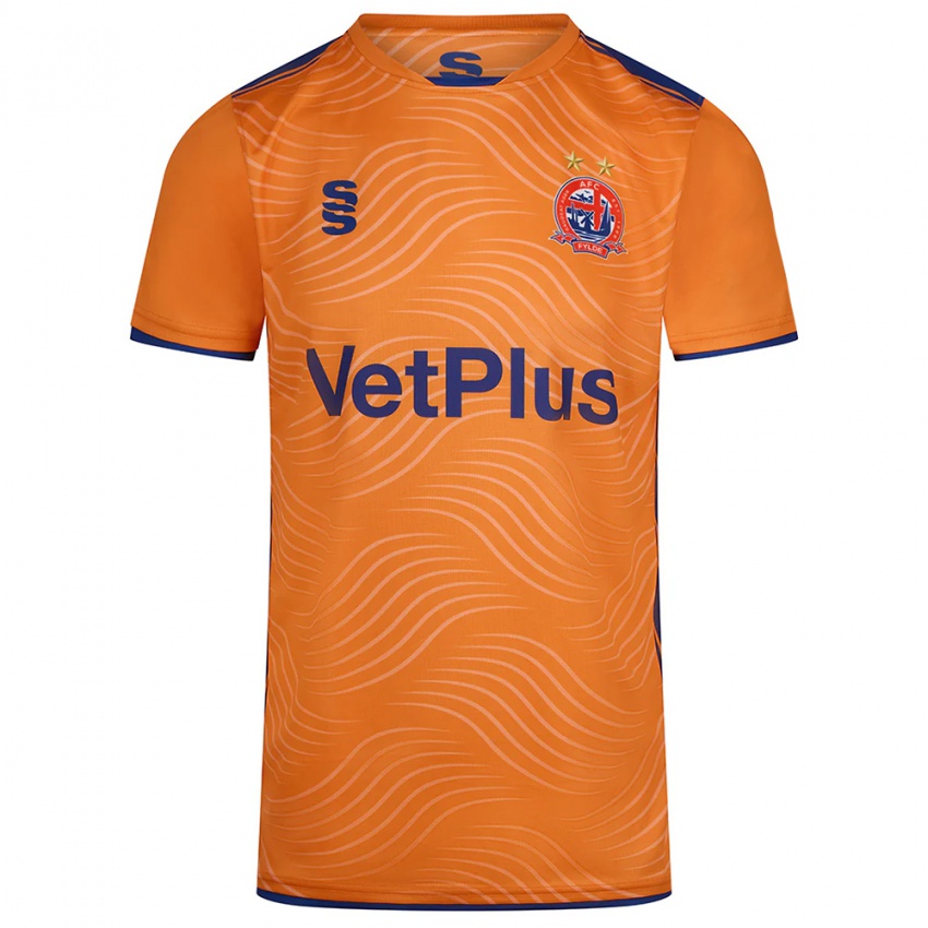 גברים פיילד שחור כתום חולצת שוער 2025/26 חולצה קצרה