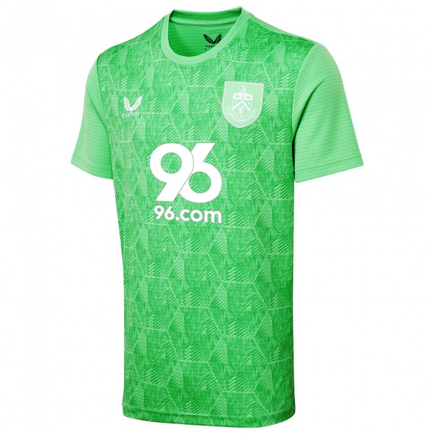 גברים ברנלי ירוק בינוני חולצת שוער 2025/26 חולצה קצרה