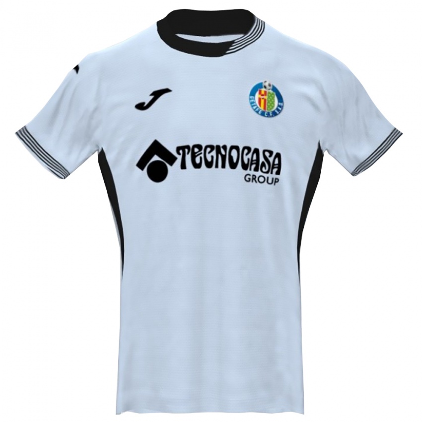 גברים Jorge Benito #13 לבן שחור חולצת שוער 2025/26 חולצה קצרה