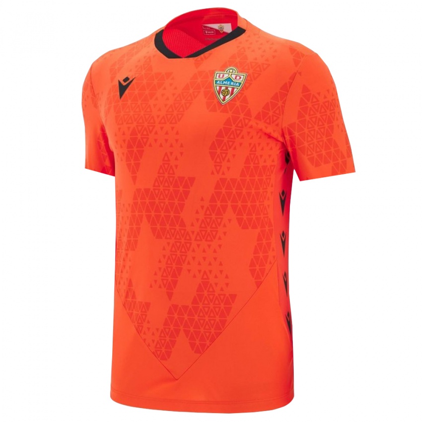 גברים אלמריה כתום שחור חולצת שוער 2025/26 חולצה קצרה