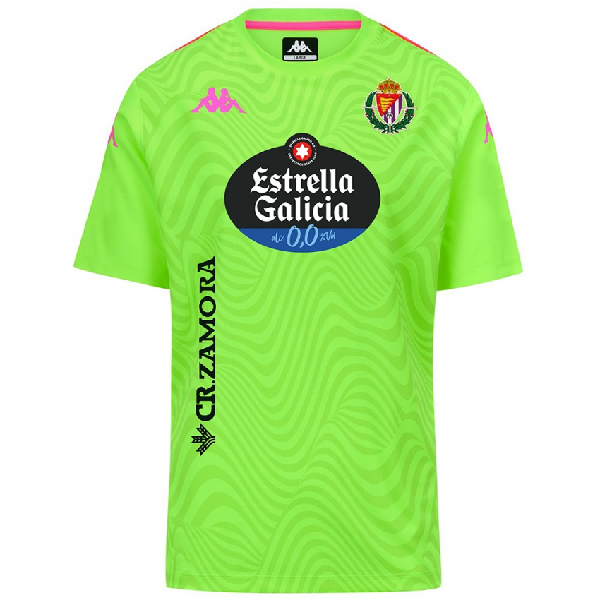 גברים ריאל ואיאדוליד ורוד עמוק לירימה חולצת שוער 2025/26 חולצה קצרה