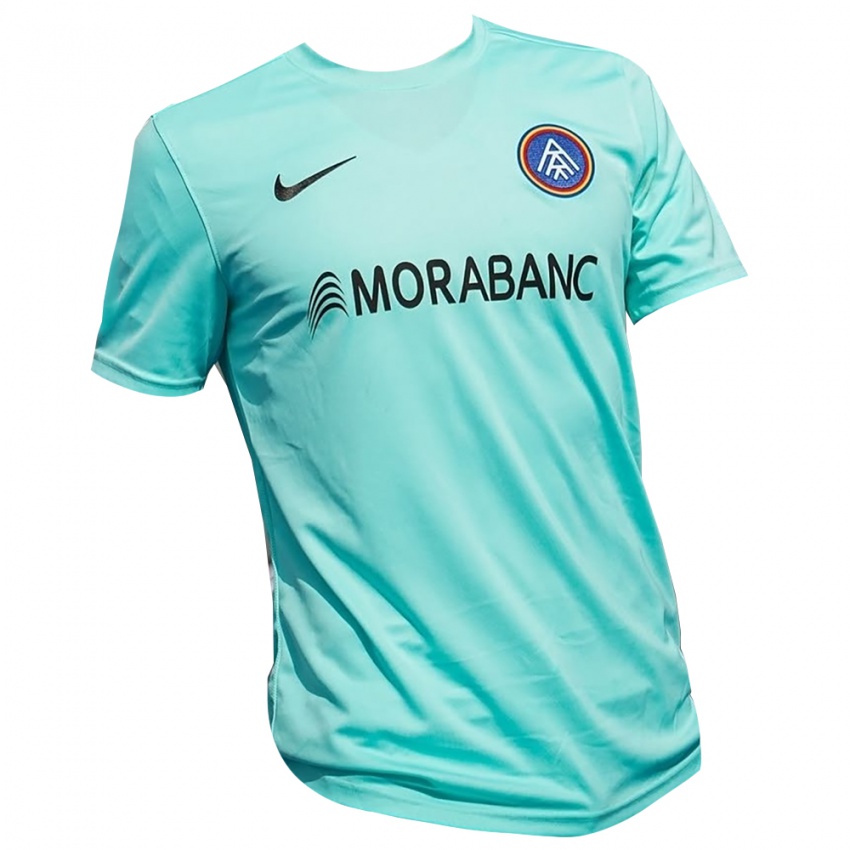 גברים Ferran Fernández #13 ציאן שחור חולצת שוער 2025/26 חולצה קצרה גברים Ferran Fernández #13 ציאן שחור חולצת שוער 2025/26 חולצה קצרה