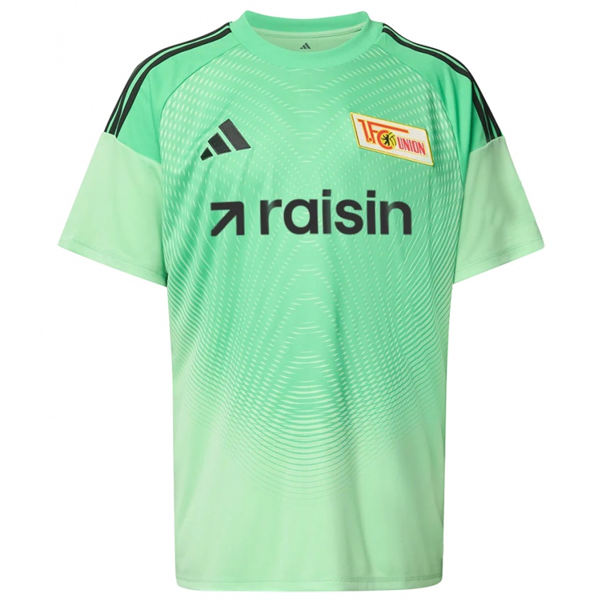 גברים אוניון ברלין שחור ירוק בהיר חולצת שוער 2025/26 חולצה קצרה