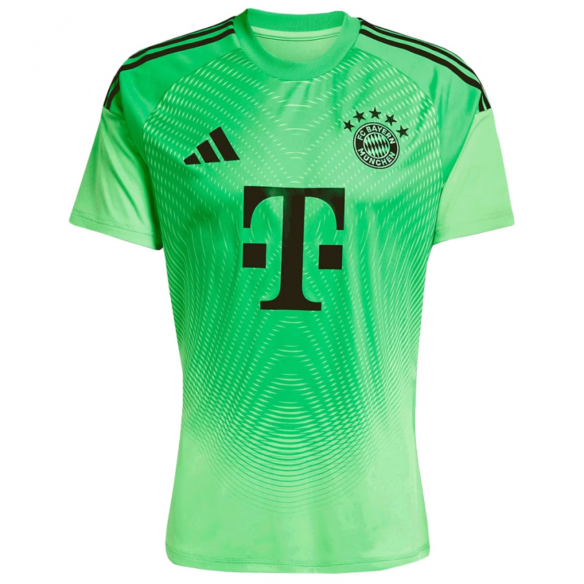 גברים באיירן מינכן ירוק אביבי בינוני חולצת שוער 2025/26 חולצה קצרה