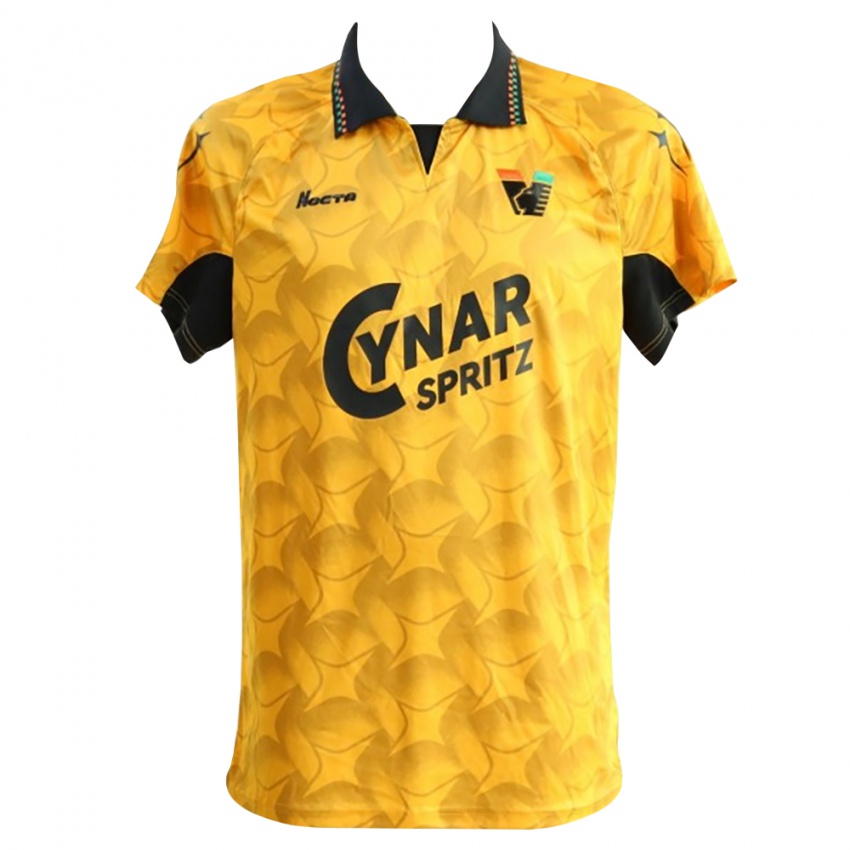 גברים ונציה שחור צהוב חולצת שוער 2025/26 חולצה קצרה גברים ונציה שחור צהוב חולצת שוער 2025/26 חולצה קצרה