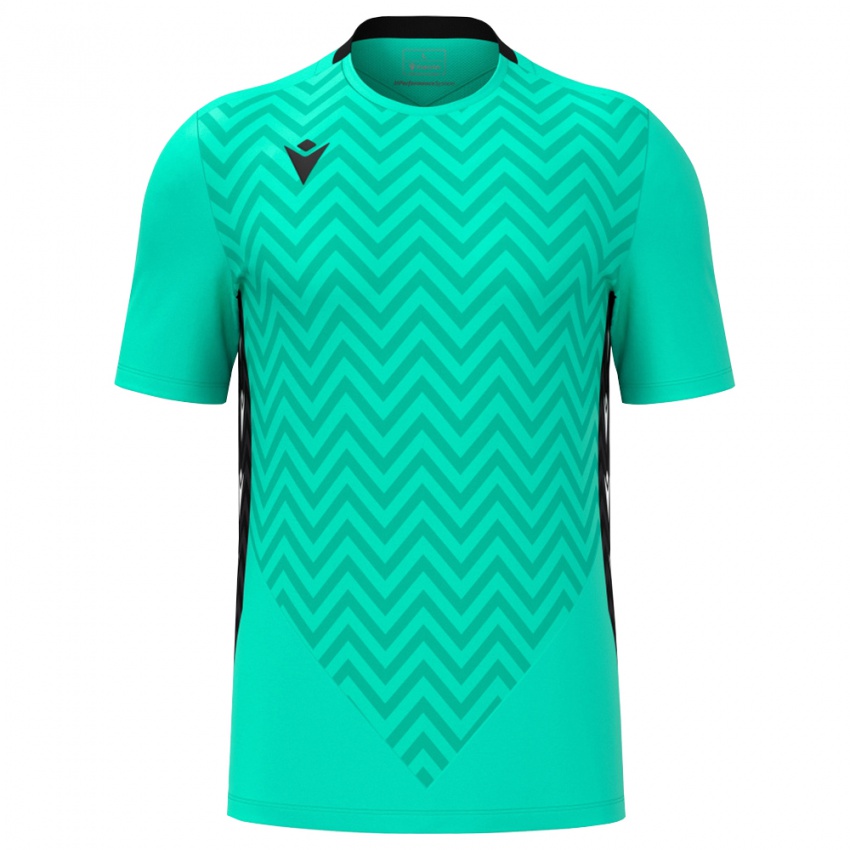 גברים Lorenzo Rubboli #70 שחור טורקיז חולצת שוער 2025/26 חולצה קצרה