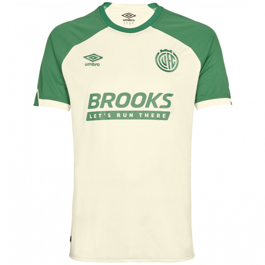 גברים פלי רודוק #17 לבן שמנת ירוק הרחק ג'רזי 2025/26 חולצה קצרה