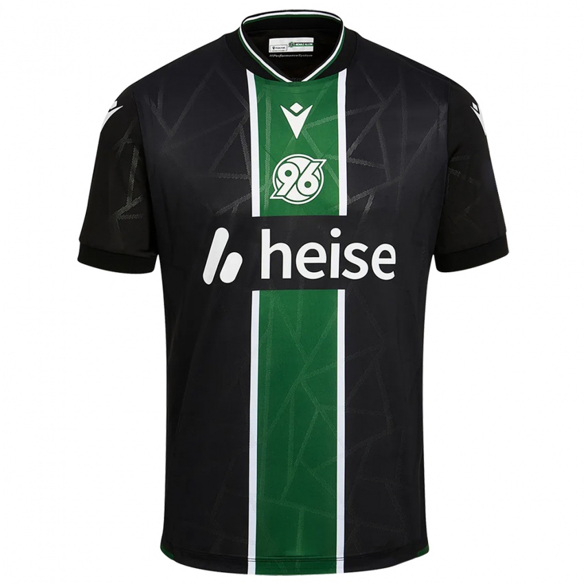 גברים השם שלך #0 שחור ירוק הרחק ג'רזי 2025/26 חולצה קצרה