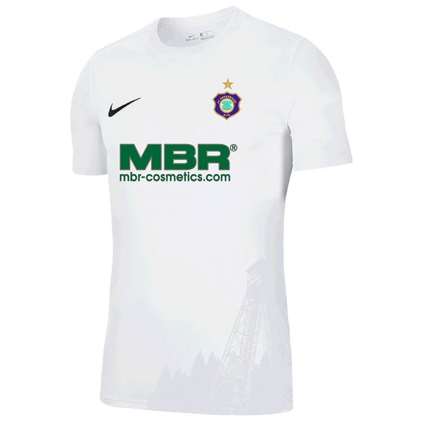 גברים Andres Ricardo Stange #0 לבן ירוק הרחק ג'רזי 2025/26 חולצה קצרה גברים Andres Ricardo Stange #0 לבן ירוק הרחק ג'רזי 2025/26 חולצה קצרה