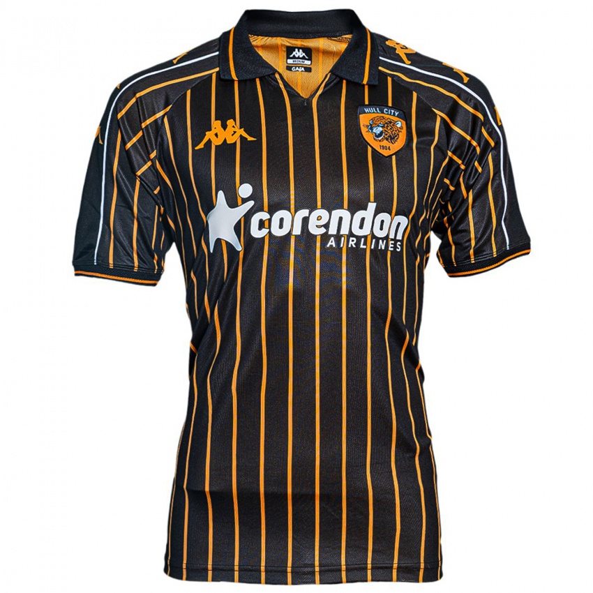 גברים Rachael Ackroyd #10 לבן שחור הרחק ג'רזי 2025/26 חולצה קצרה