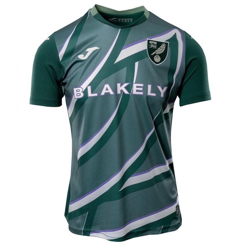 גברים Ben Chrisene #14 ירוק לבן סגול הרחק ג'רזי 2025/26 חולצה קצרה