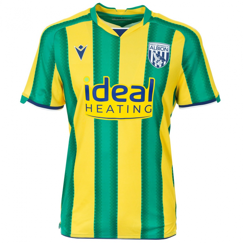 גברים צ'רלי בלקשילדס #4 צהוב ירוק הרחק ג'רזי 2025/26 חולצה קצרה גברים צ'רלי בלקשילדס #4 צהוב ירוק הרחק ג'רזי 2025/26 חולצה קצרה