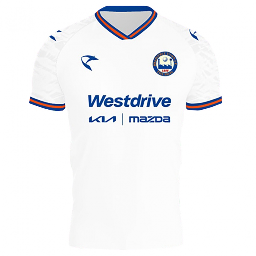 גברים אלן ג'אדג' #10 לבן כחול הרחק ג'רזי 2025/26 חולצה קצרה