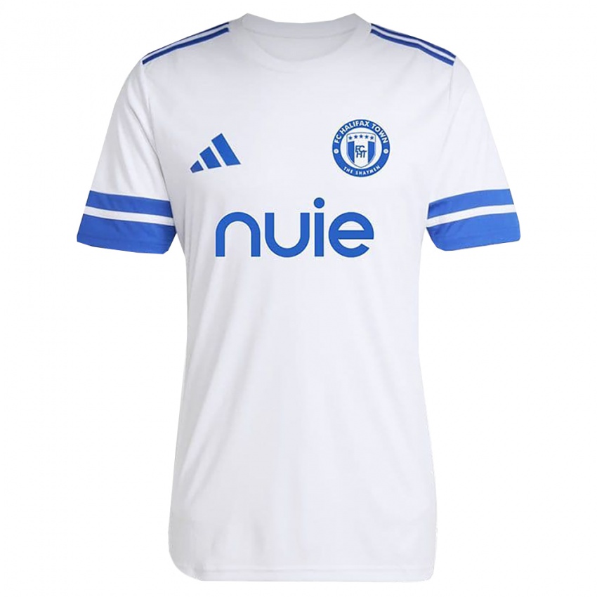 גברים אוון בריי #26 לבן כחול הרחק ג'רזי 2025/26 חולצה קצרה