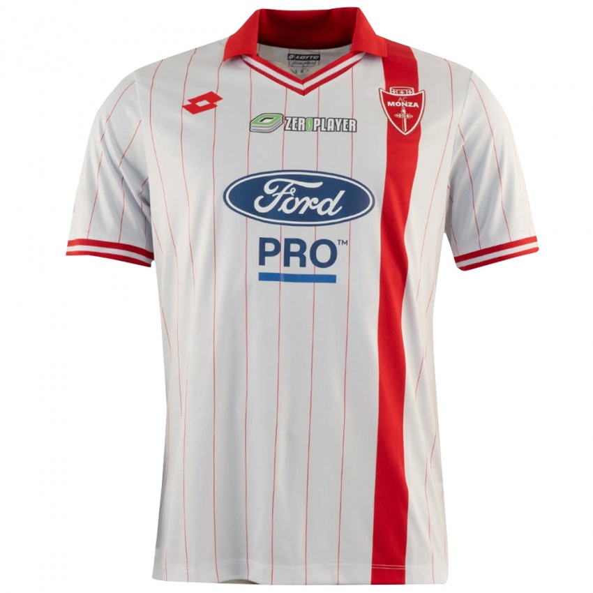 גברים קייטה באלדה #17 לבן אדום כחול הרחק ג'רזי 2025/26 חולצה קצרה