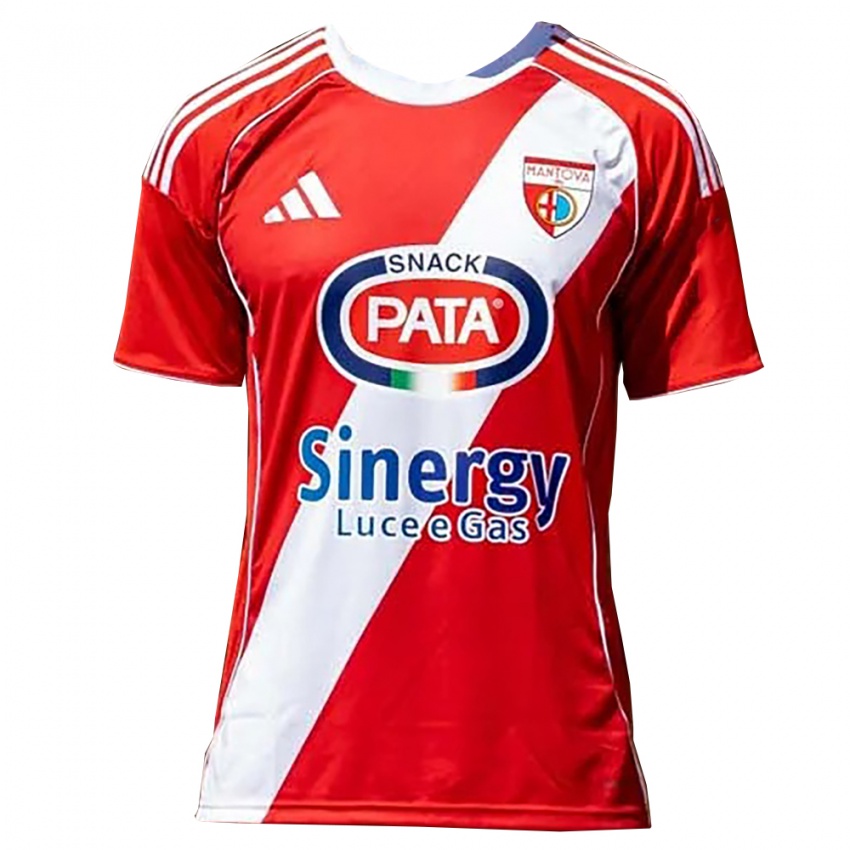 גברים David Wieser #10 אדום לבן הרחק ג'רזי 2025/26 חולצה קצרה