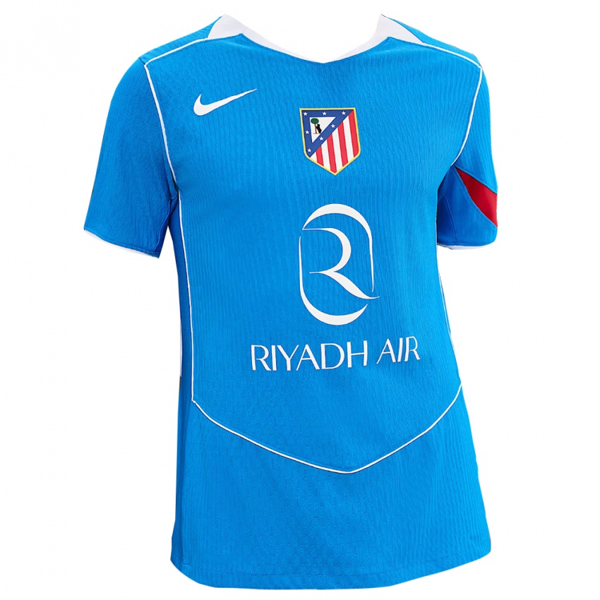 גברים אנטואן גריזמן #7 כחול לבן ג'רזי קיט שלישי 2025/26 חולצה קצרה