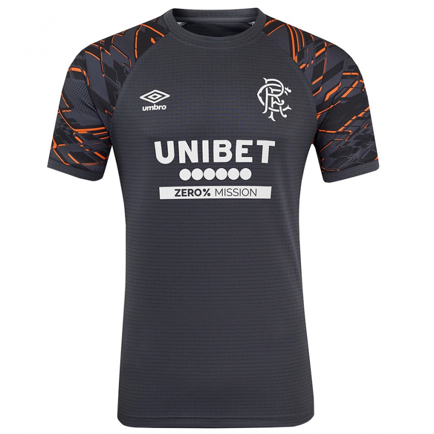 גברים גלאזגו ריינג'רס אפור כהה חולצת שוער 2025/26 חולצה קצרה