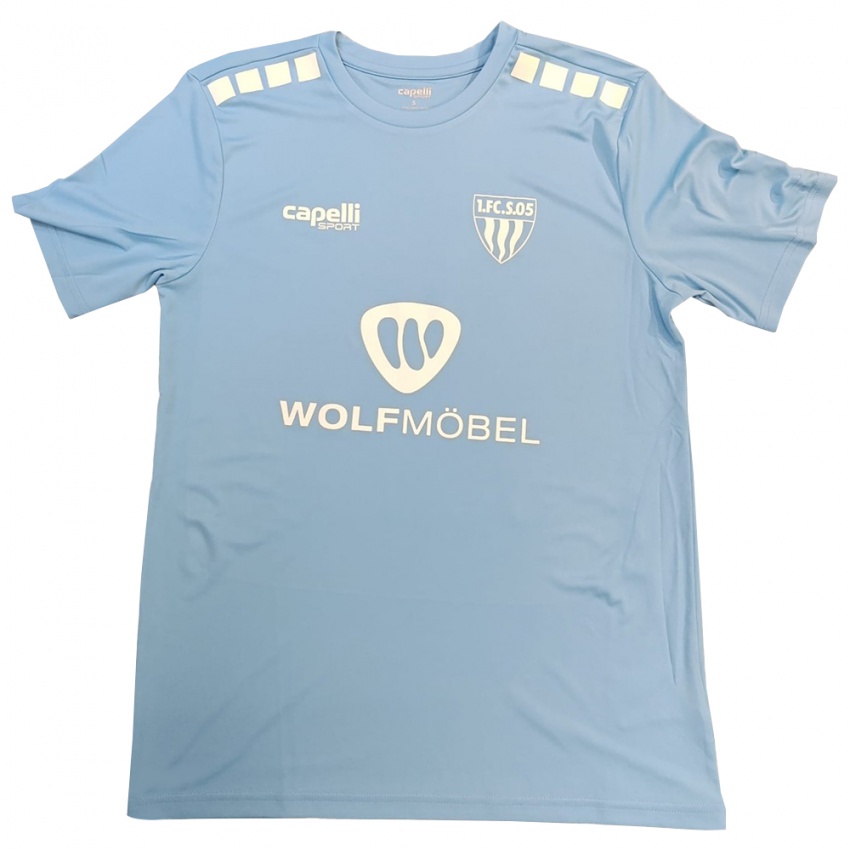 גברים FC שווינפורט 05 כחול-אפור חולצת שוער 2025/26 חולצה קצרה