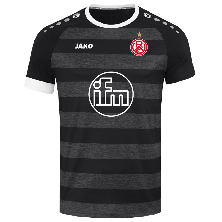 גברים רוט-וייס אסן שחור לבן חולצת שוער 2025/26 חולצה קצרה