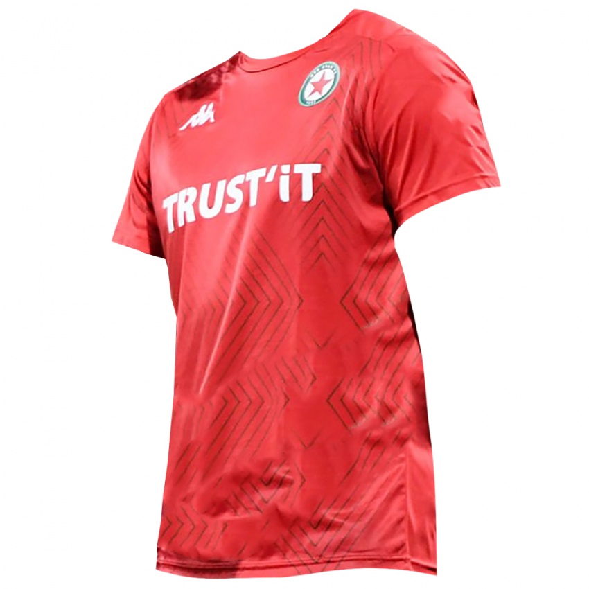 גברים רד סטאר לבן אדום חולצת שוער 2025/26 חולצה קצרה גברים רד סטאר לבן אדום חולצת שוער 2025/26 חולצה קצרה