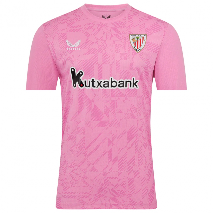 גברים אדריאנה נאנקלארס #13 ורוד שחור חולצת שוער 2025/26 חולצה קצרה