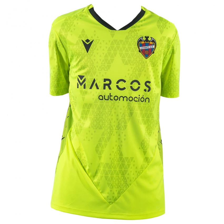 גברים לבאנטה ירוק פלורסנט שחור חולצת שוער 2025/26 חולצה קצרה