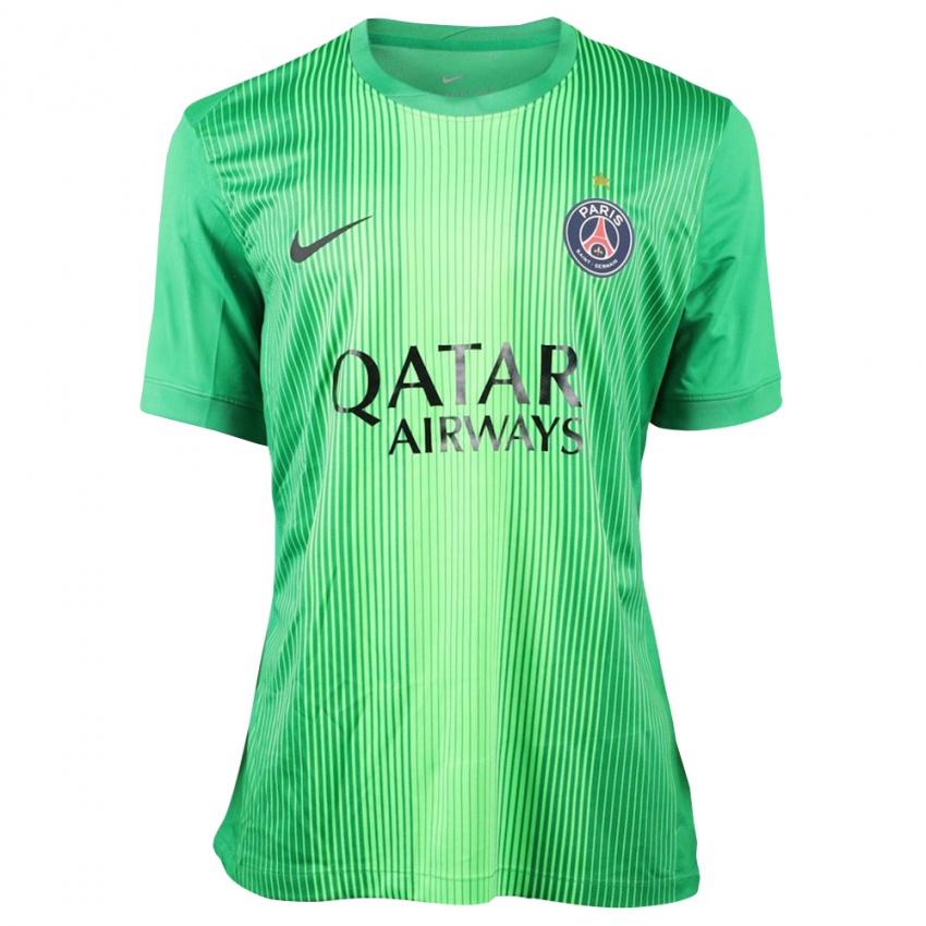 גברים אדם מואק #1 ירוק שחור חולצת שוער 2025/26 חולצה קצרה