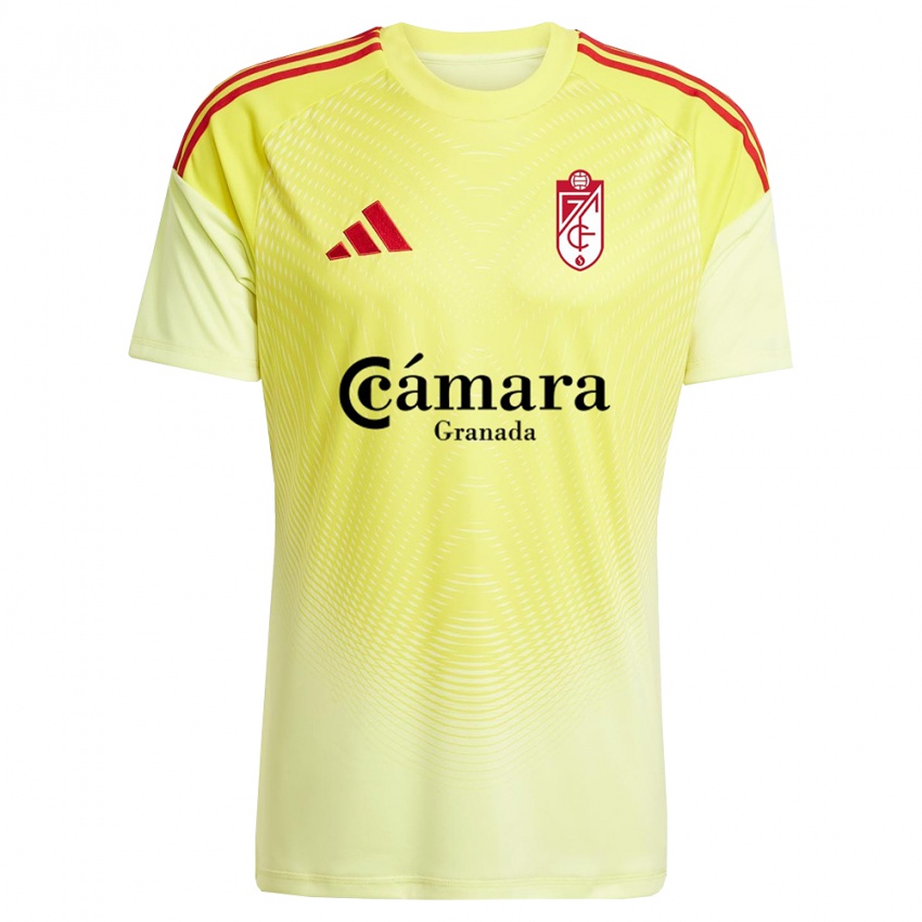 גברים אדריאן חרז גררו #41 צהוב בהיר שחור חולצת שוער 2025/26 חולצה קצרה גברים אדריאן חרז גררו #41 צהוב בהיר שחור חולצת שוער 2025/26 חולצה קצרה