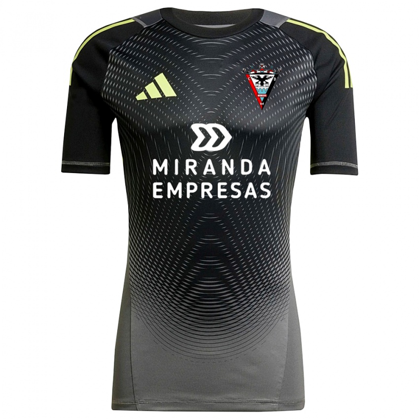 גברים מיראנדס אפור כהה שחור חולצת שוער 2025/26 חולצה קצרה