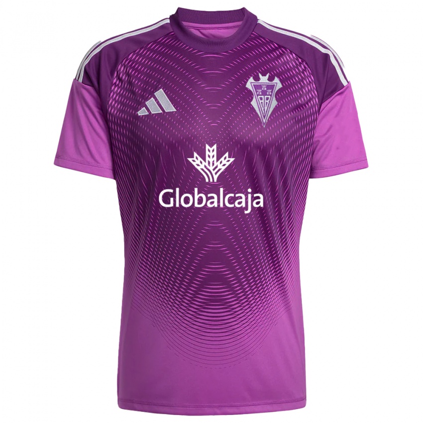 גברים אלבסטה לבנדר סגול חולצת שוער 2025/26 חולצה קצרה