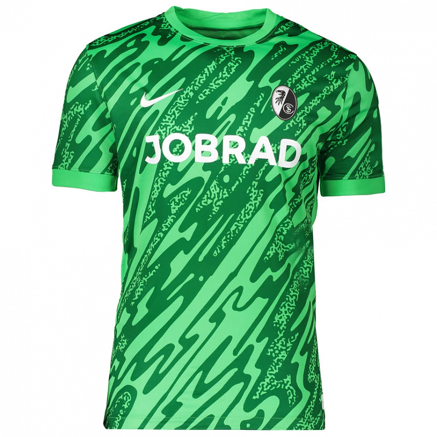 גברים פרייבורג ירוק לבן חולצת שוער 2025/26 חולצה קצרה
