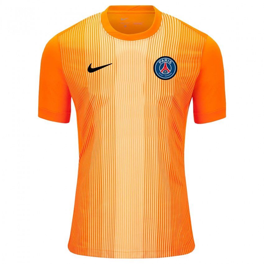 גברים אדם מואק #1 כתום שחור חולצת שוער 2025/26 חולצה קצרה