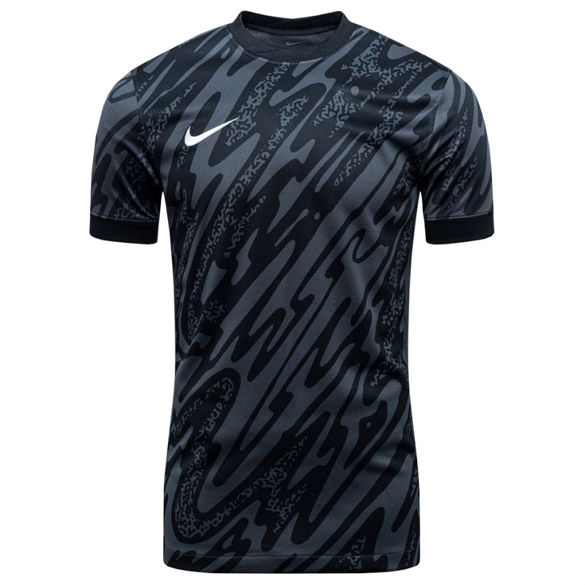 גברים פרייבורג שחור לבן חולצת שוער 2025/26 חולצה קצרה