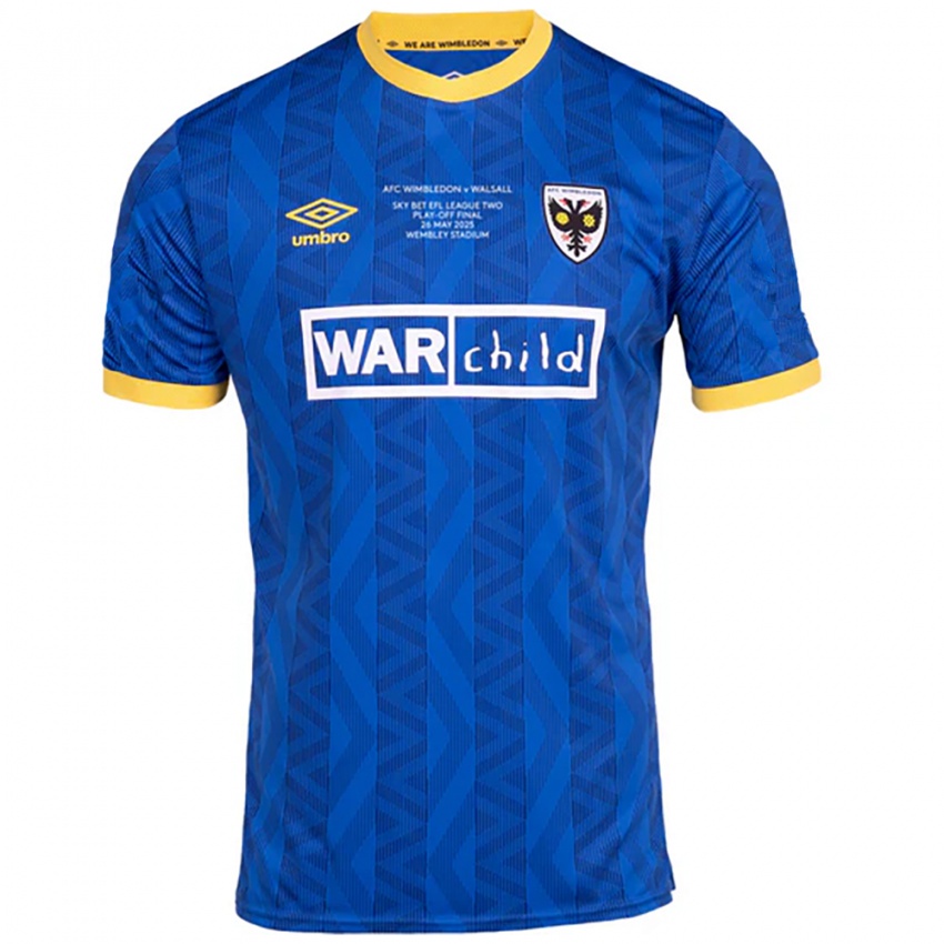 נשים השם שלך #0 כחול נייבי צהוב ג'רזי ביתית 2025/26 חולצה קצרה