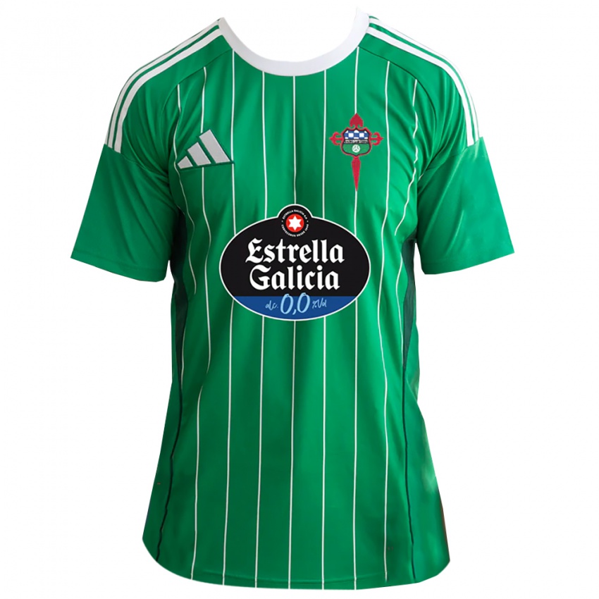 נשים אלברו חואן #7 ירוק לבן ג'רזי ביתית 2025/26 חולצה קצרה
