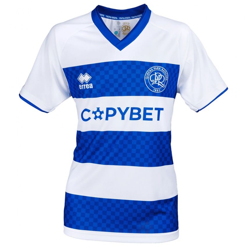 נשים Shaquille Sandiford #14 כחול לבן ג'רזי ביתית 2025/26 חולצה קצרה נשים Shaquille Sandiford #14 כחול לבן ג'רזי ביתית 2025/26 חולצה קצרה