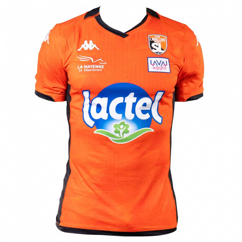 נשים Corentin Brandy #0 כתום שחור ג'רזי ביתית 2025/26 חולצה קצרה